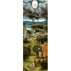 Страшный суд, левая часть триптиха «Рай с падением ангелов» - Модульная картины, Репродукции, Декоративные панно, Декор стен