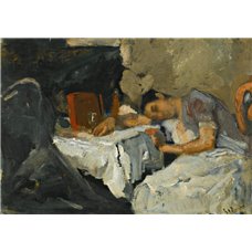 Картина на холсте по фото Модульные картины Печать портретов на холсте Спящая девушка