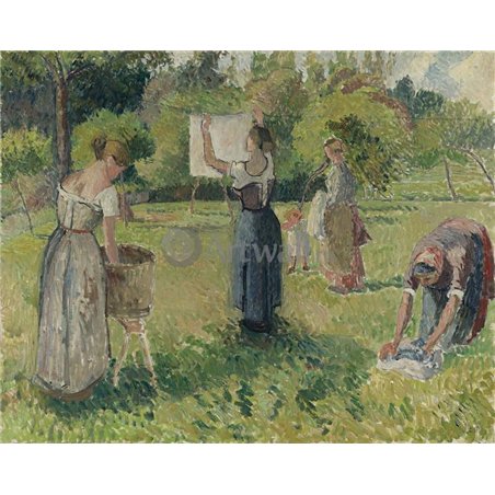 Прачки в Ерагни (эскиз)