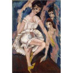 Танцовщица - Модульная картины, Репродукции, Декоративные панно, Декор стен