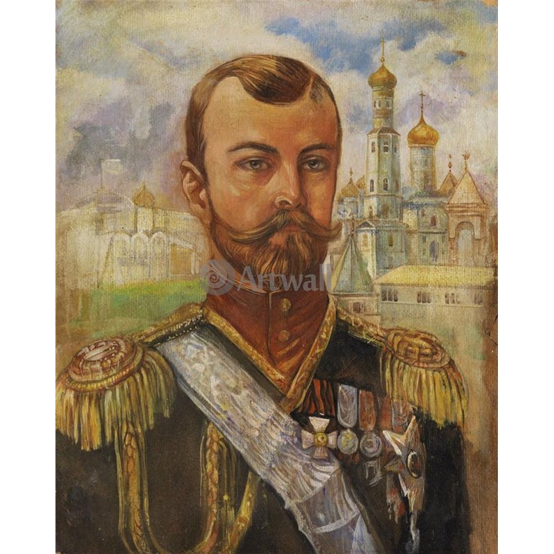 Приписывается Кустодиеву, Николай II