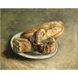 Тарелка с хлебом - Модульная картины, Репродукции, Декоративные панно, Декор стен