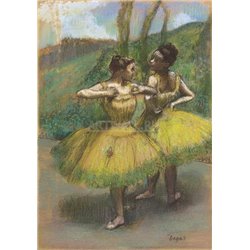 Танцовщицы в желтых юбках - Модульная картины, Репродукции, Декоративные панно, Декор стен