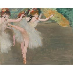Танцовщицы в белом - Модульная картины, Репродукции, Декоративные панно, Декор стен