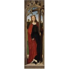 Картина на холсте по фото Модульные картины Печать портретов на холсте Триптих Адриана Рейна, левая створка.