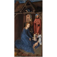 Картина на холсте по фото Модульные картины Печать портретов на холсте Триптих Яна Флорейнса, левая панель