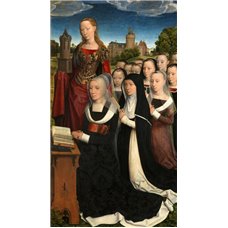 Картина на холсте по фото Модульные картины Печать портретов на холсте Триптих Виллема Морела, правая панель