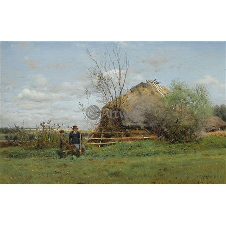 Ранняя осень в деревне