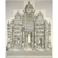 Картина на холсте по фото Модульные картины Печать портретов на холсте Триумфальная арка Максимилиана