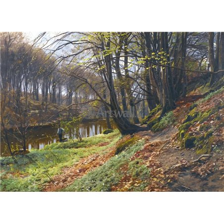 Река и рыболов