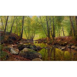 Река в лесу
