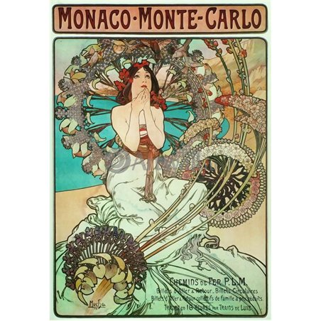 Реклама туристического агентства - Monaco Monte-Carlo