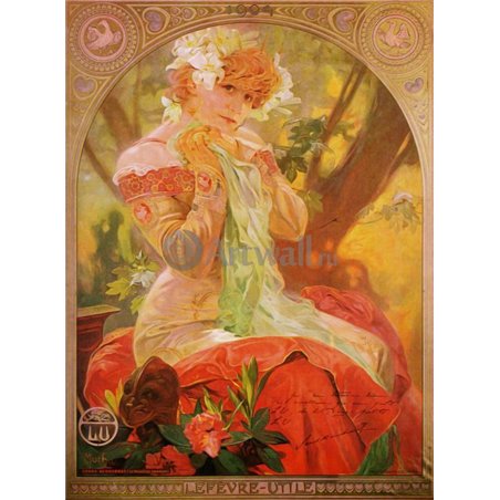 Рекламные плакаты Lefevre Utile