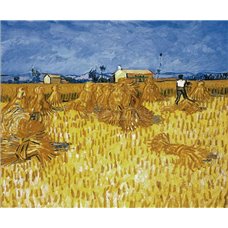 Картина на холсте по фото Модульные картины Печать портретов на холсте Урожай в Провансе