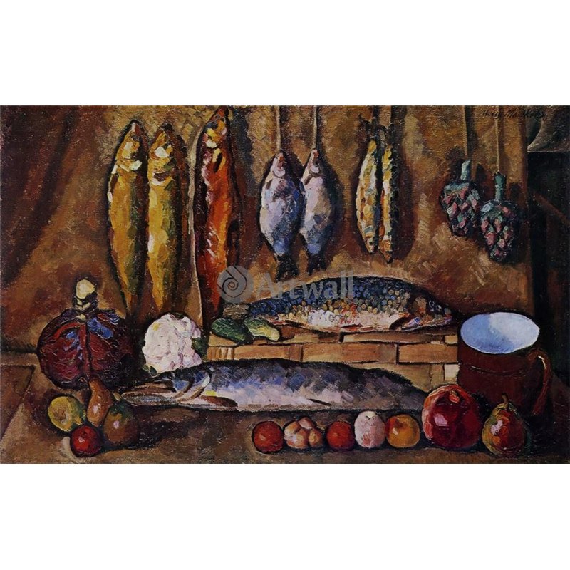 Рыбы, овощи, фрукты