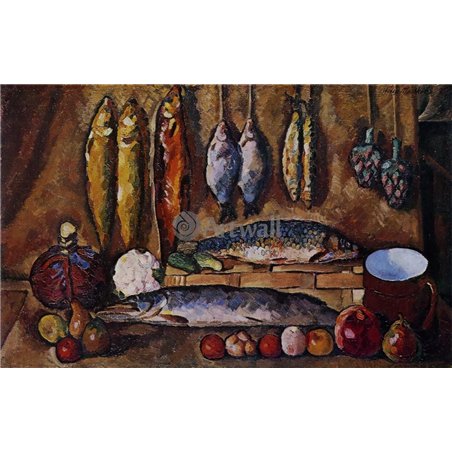 Рыбы, овощи, фрукты