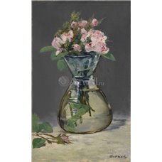 Картина на холсте по фото Модульные картины Печать портретов на холсте Цветы в стеклянной вазе