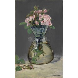 Цветы в стеклянной вазе - Модульная картины, Репродукции, Декоративные панно, Декор стен