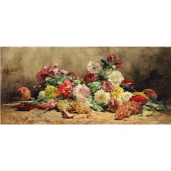 Цветы и фрукты - Модульная картины, Репродукции, Декоративные панно, Декор стен