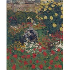 Картина на холсте по фото Модульные картины Печать портретов на холсте Цветочный сад