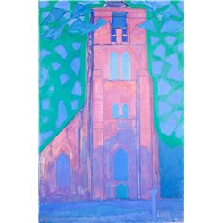 Церковная башня, Зеландия - Модульная картины, Репродукции, Декоративные панно, Декор стен