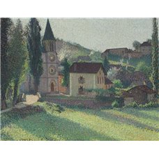 Картина на холсте по фото Модульные картины Печать портретов на холсте Церковь в Лабастид-дю-Вер
