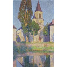 Картина на холсте по фото Модульные картины Печать портретов на холсте Церковь в Лабастид-дю-Вер