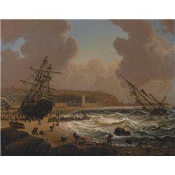 Салмон Роберт «Шторм у берега»