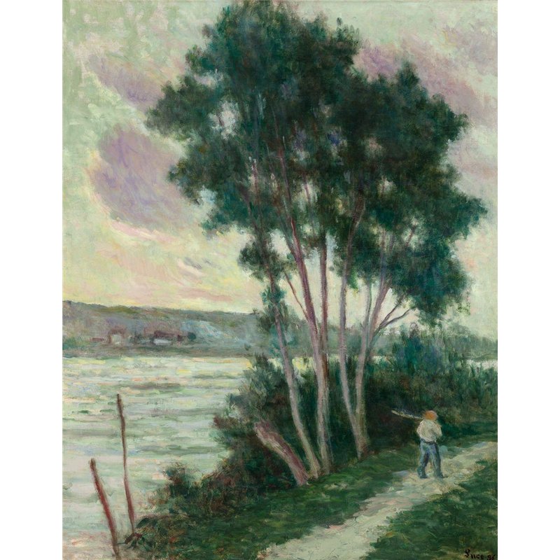 Сандрекур, путь к берегу реки