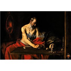 Св. Иероним за книгой