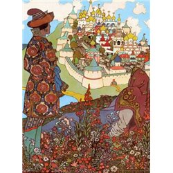 Царь Салтан - Модульная картины, Репродукции, Декоративные панно, Декор стен