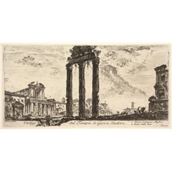 Храм Юпитера Статора - Модульная картины, Репродукции, Декоративные панно, Декор стен