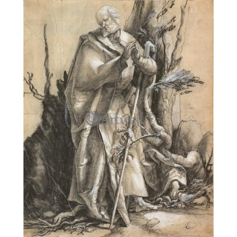 Святой в лесу