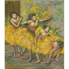 Картина на холсте по фото Модульные картины Печать портретов на холсте Четыре танцовщицы