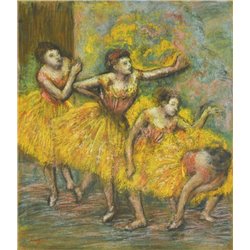 Четыре танцовщицы - Модульная картины, Репродукции, Декоративные панно, Декор стен