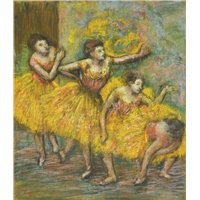 Портреты картины репродукции на заказ - Четыре танцовщицы