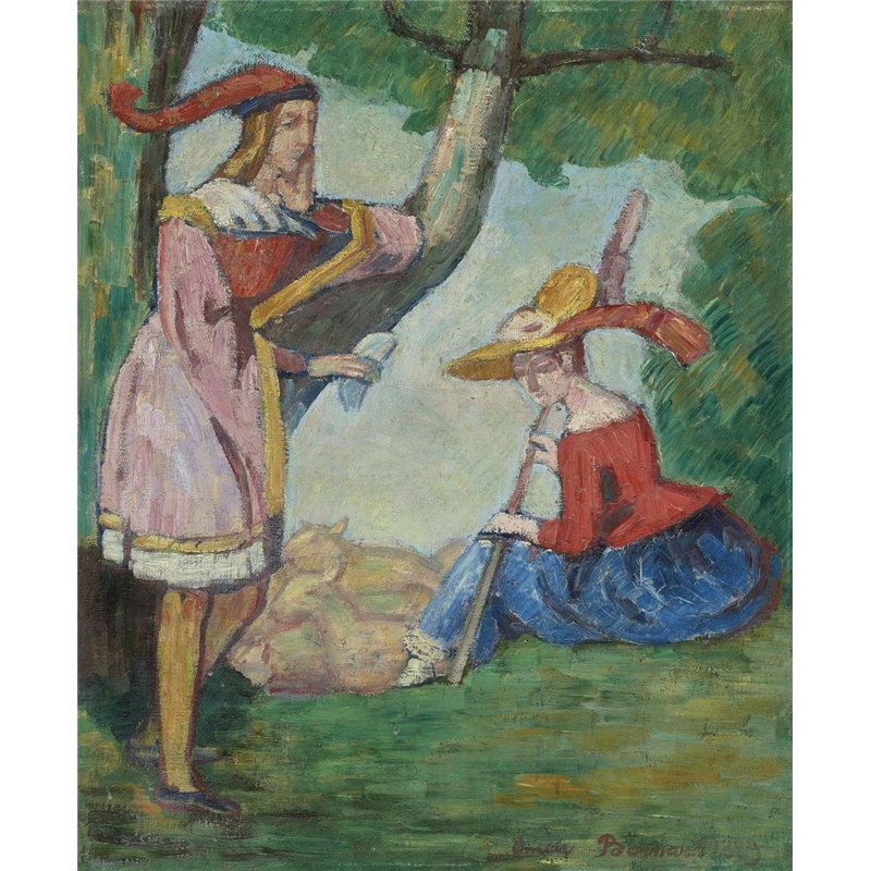 Сельская сцена