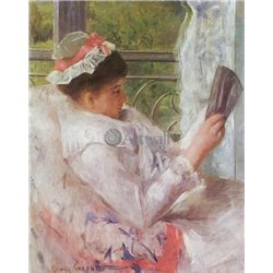 Читающая женщина - Модульная картины, Репродукции, Декоративные панно, Декор стен