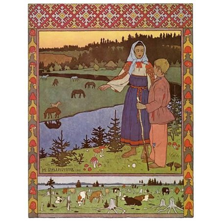 Сестрица Аленушка и братец Иванушка Иллюстрация к сказке Сестрица Аленушка и братец Иванушка