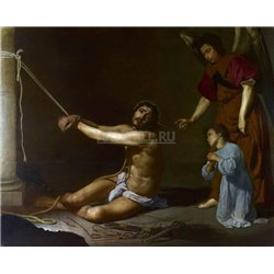Христос страдает за христианскую душу - Модульная картины, Репродукции, Декоративные панно, Декор стен