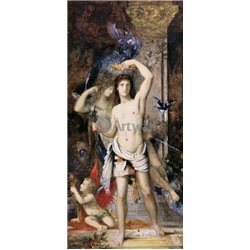 Юноша и смерть - Модульная картины, Репродукции, Декоративные панно, Декор стен