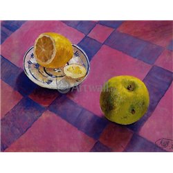 Яблоко и лимон - Модульная картины, Репродукции, Декоративные панно, Декор стен