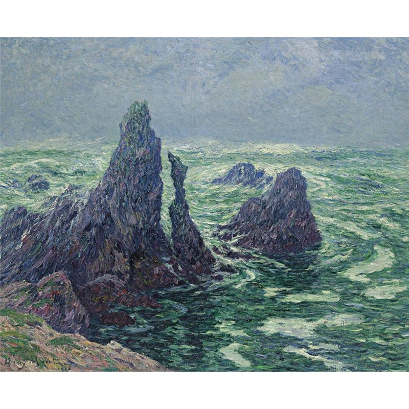 Скалы в Порт-Котон, Белль-иль