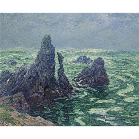 Скалы в Порт-Котон, Белль-иль