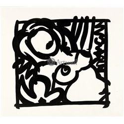 Эскиз к Деревенской обнаженной - Модульная картины, Репродукции, Декоративные панно, Декор стен