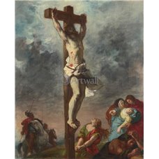Картина на холсте по фото Модульные картины Печать портретов на холсте Христос на кресте