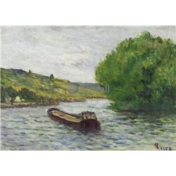 Рольбуаз, баржа на Сене