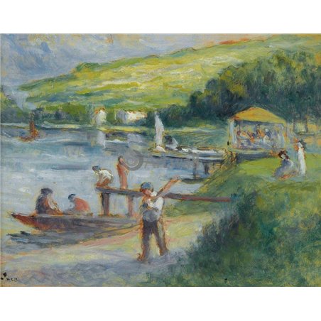 Рольбуаз, берег Сены