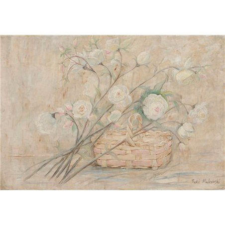 Розы с корзинкой