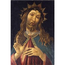 Картина на холсте по фото Модульные картины Печать портретов на холсте Христос в терновом венце